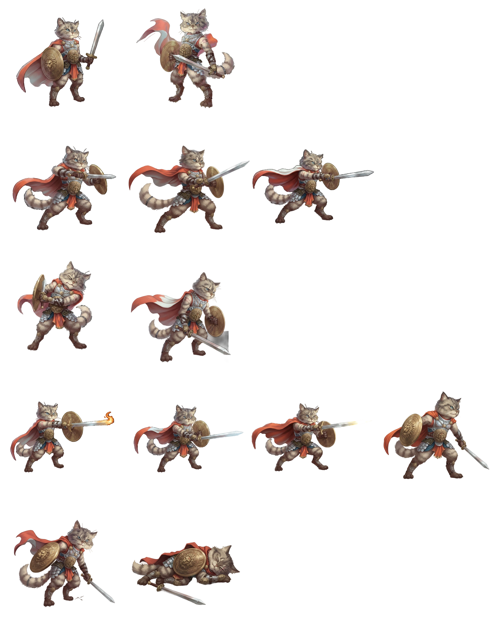 Feline Gladiator