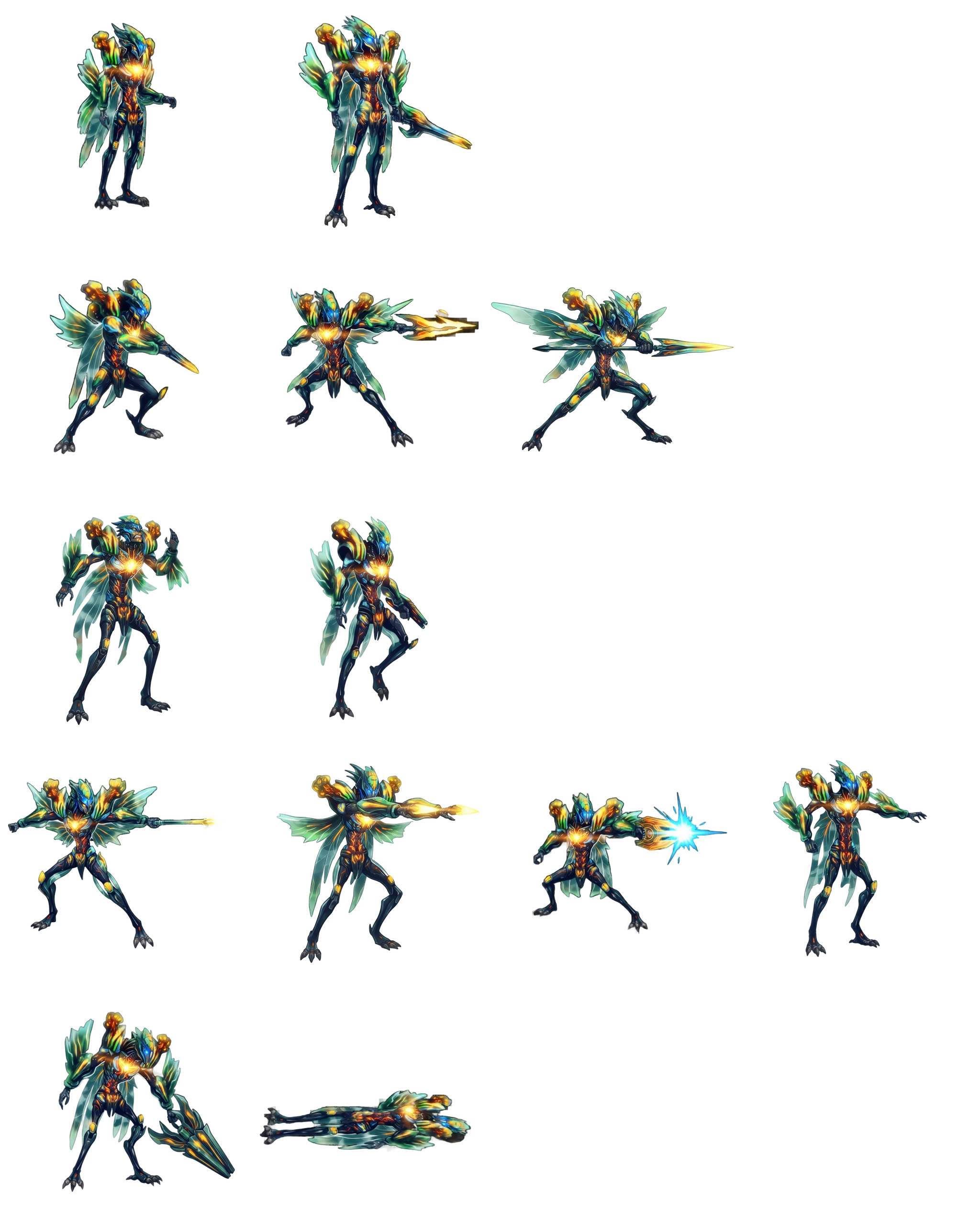 Rainbow Automaton